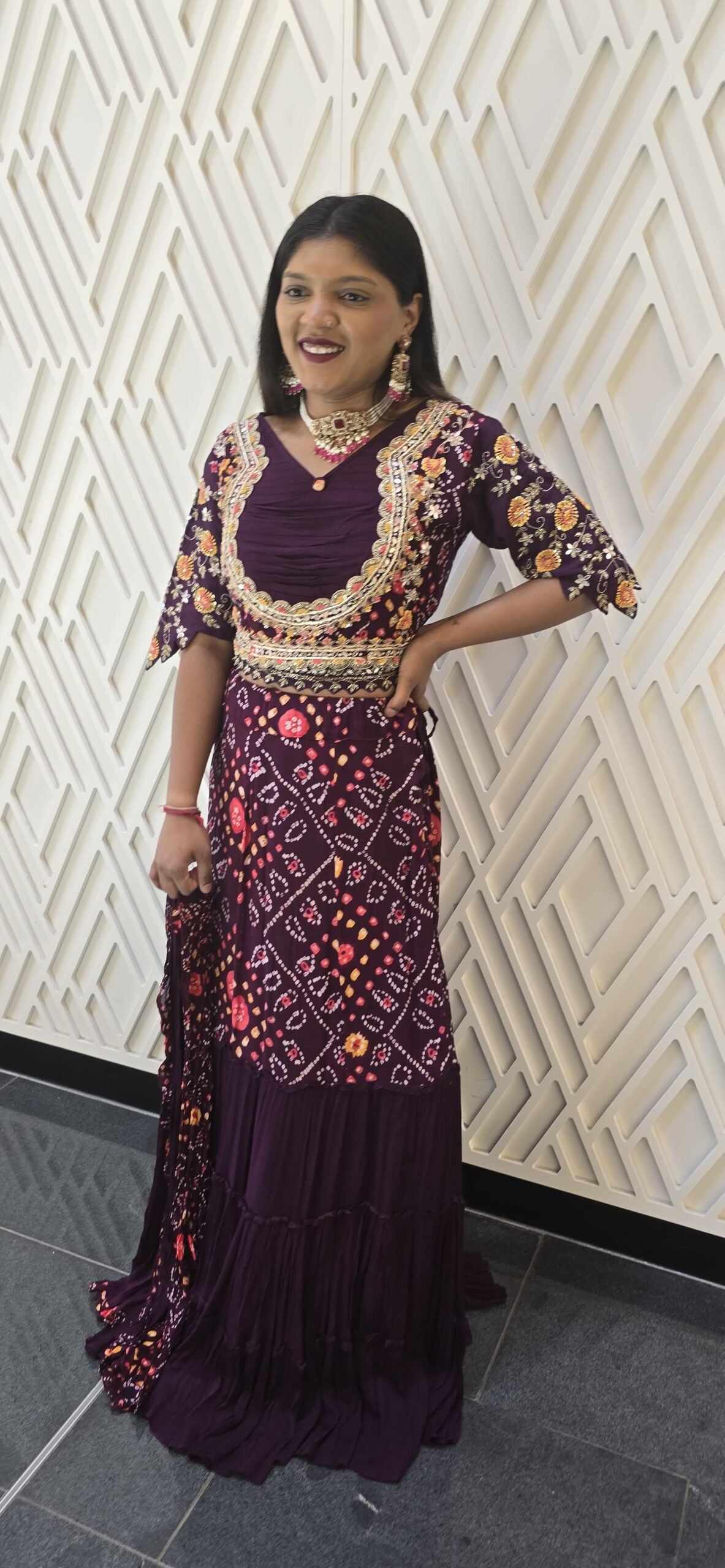 Bandini lehenga 1a