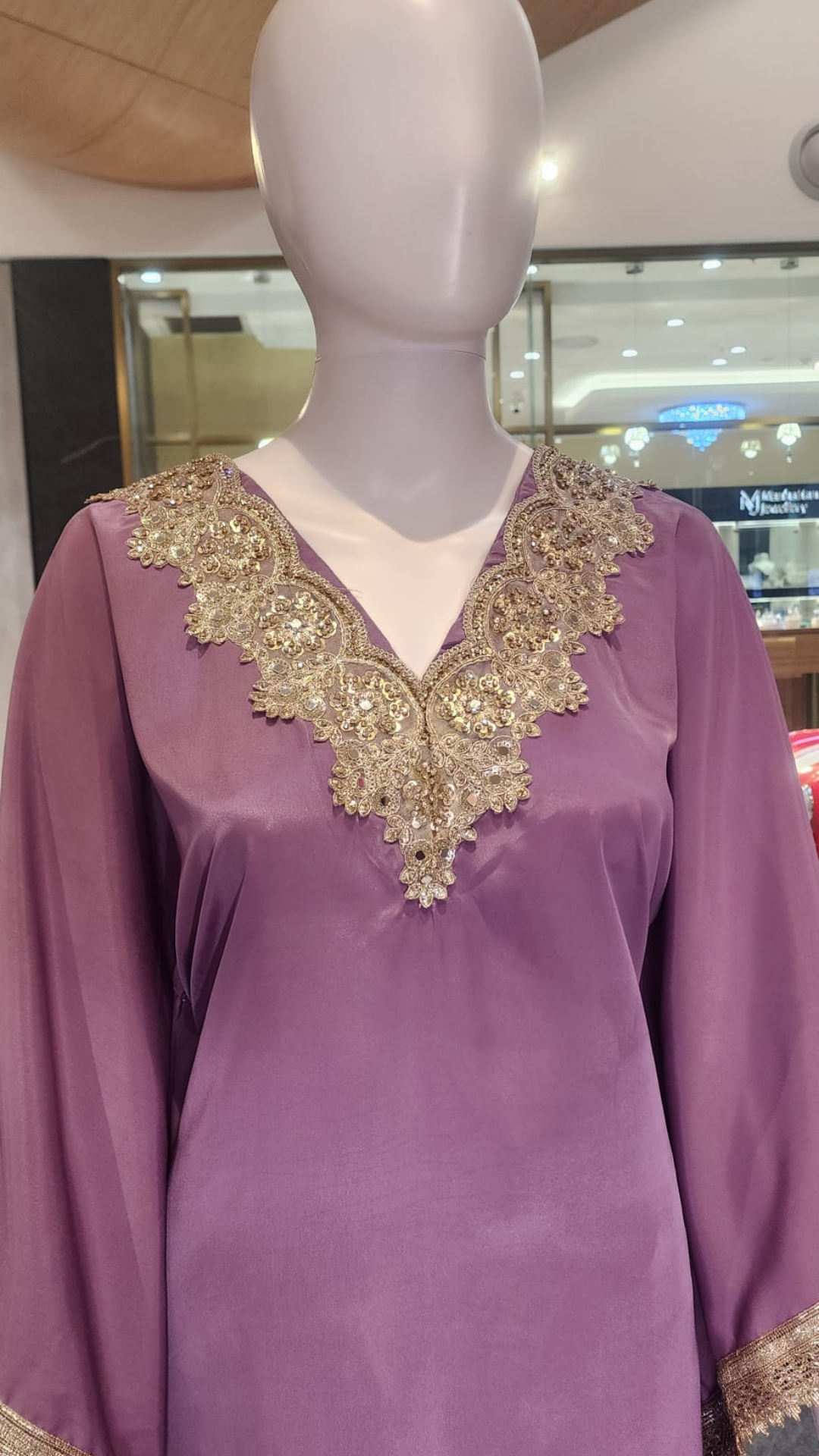 lilac kaftan 3