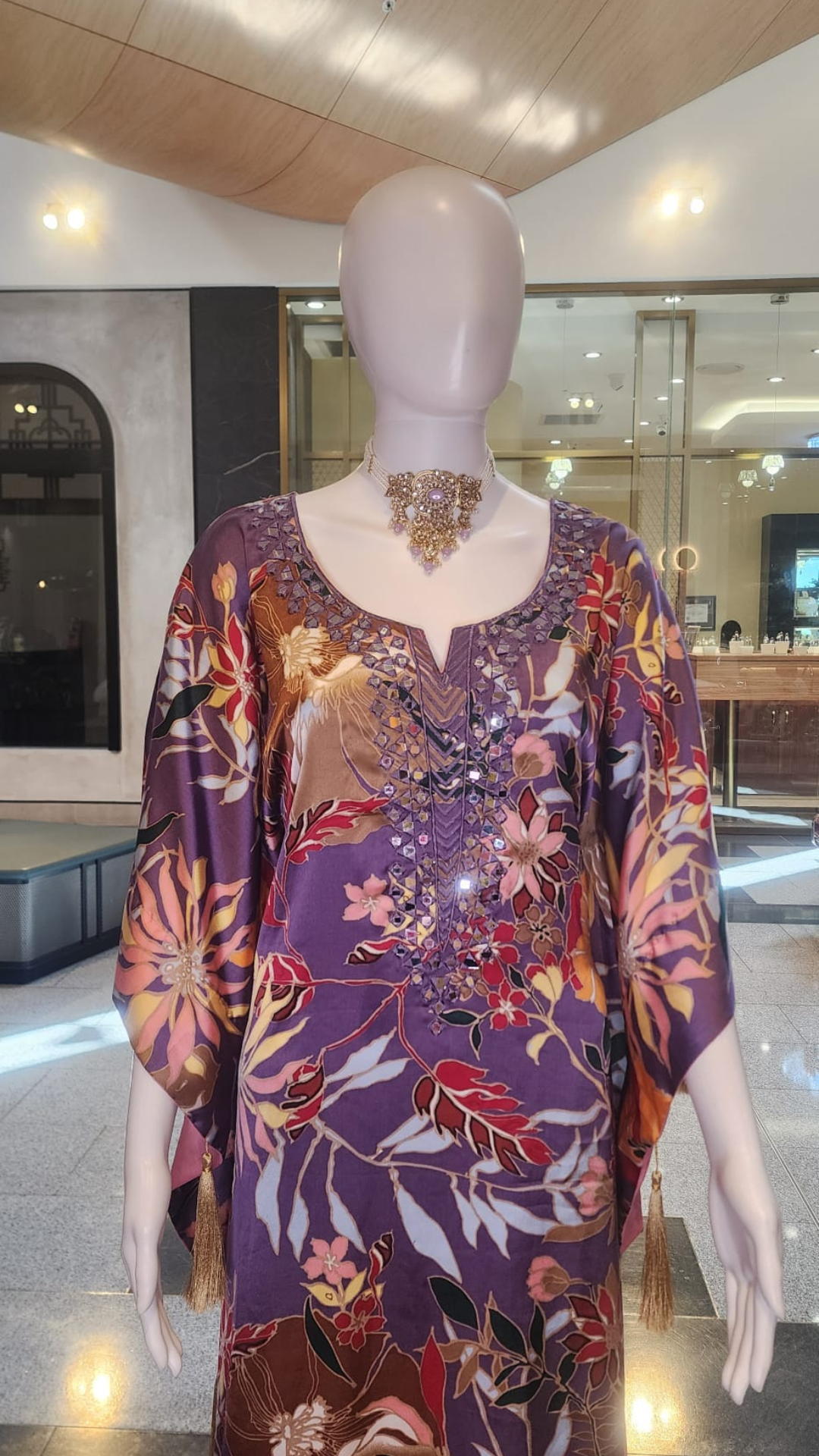 purple print kaftan3