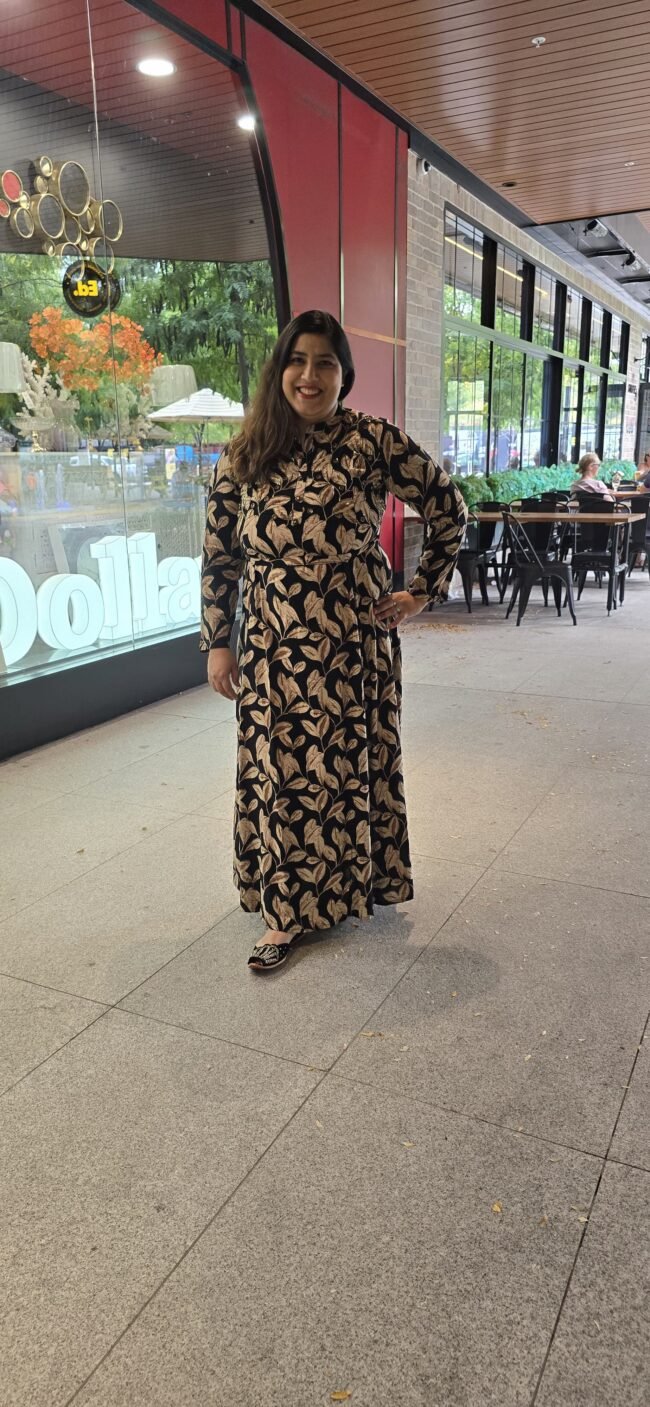 Black Indowestern Rayon Long Dress/ Gown