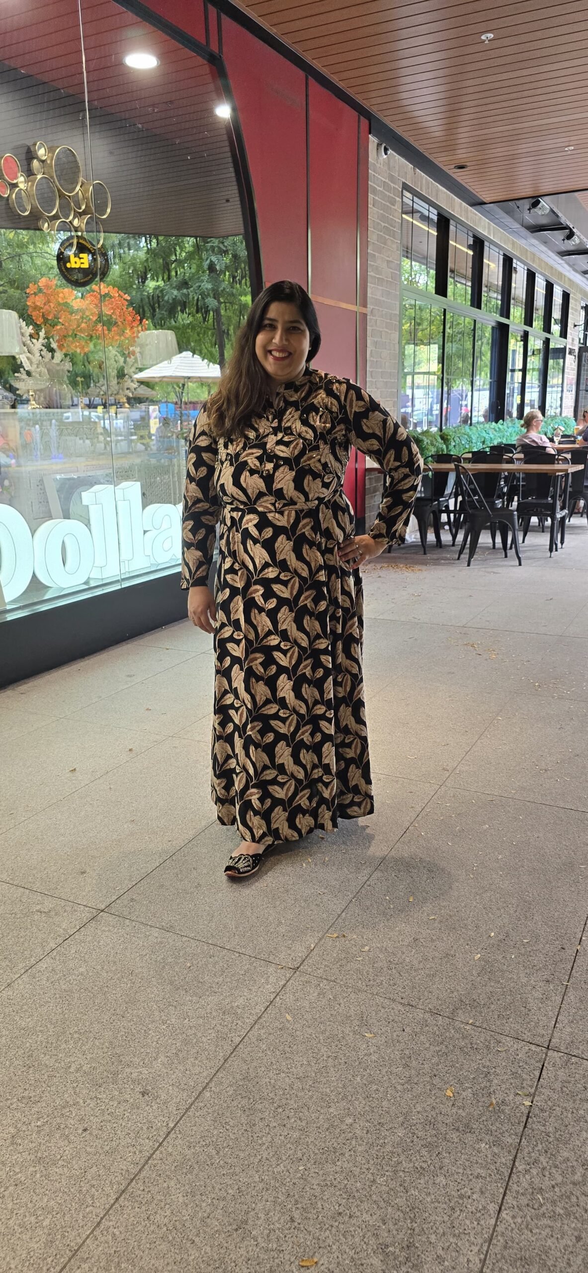 Black Indowestern Rayon Long Dress/ Gown Black Indowestern Rayon Long Dress/ Gown