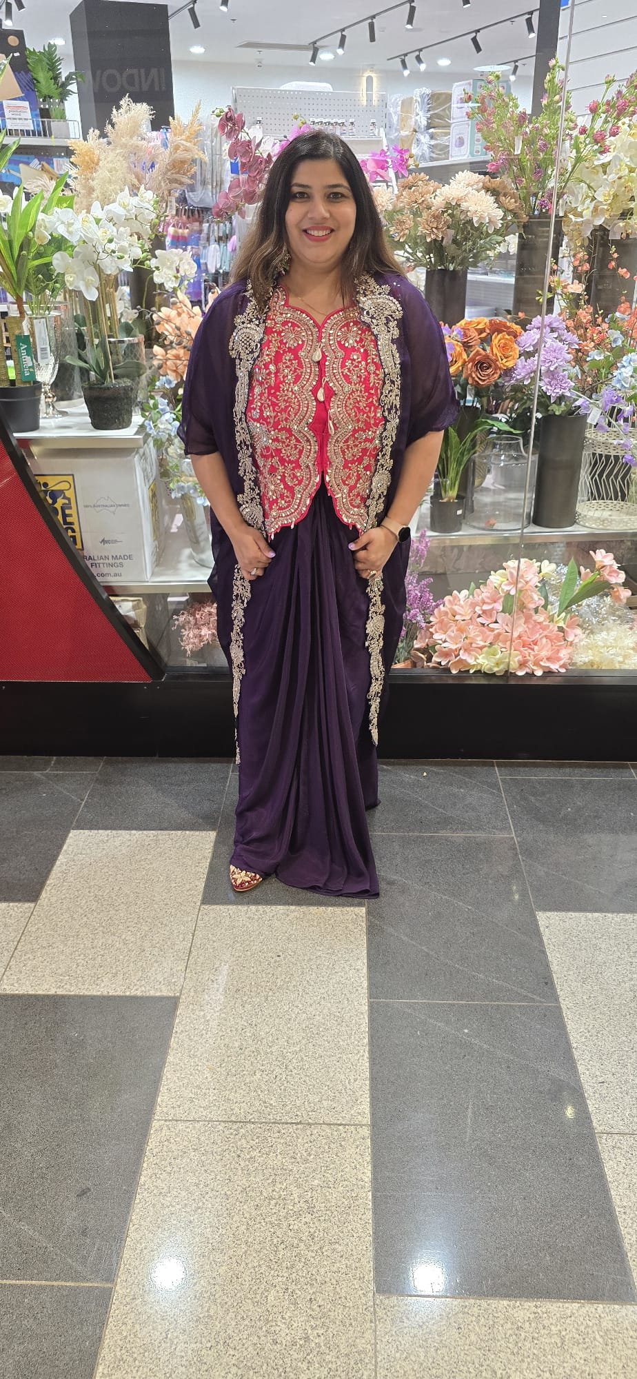 Purple Pink Indowestern - Image 8
