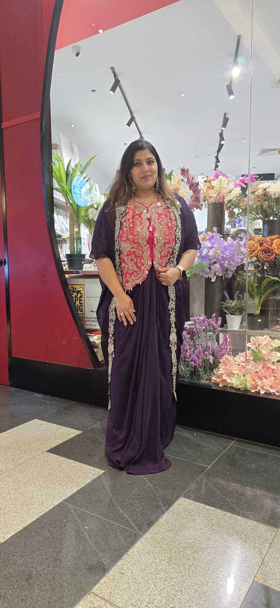 Purple Pink Indowestern - Image 7