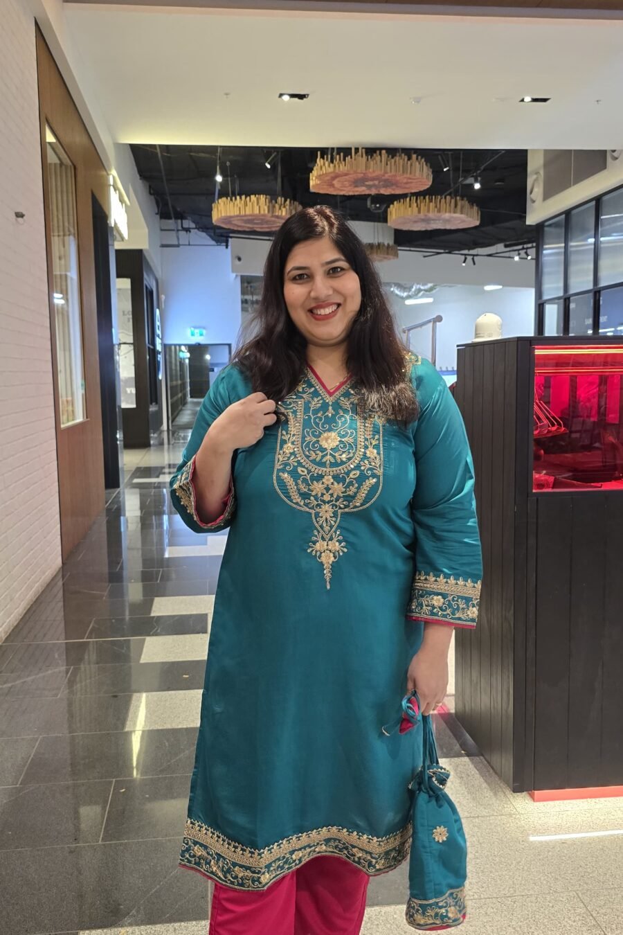 Cotton Silk Kurta Set