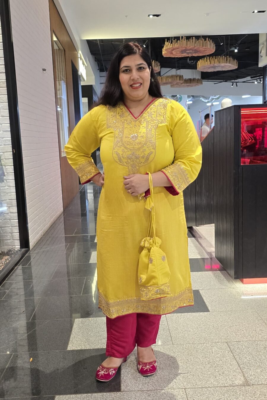 Cotton Silk Kurta Set