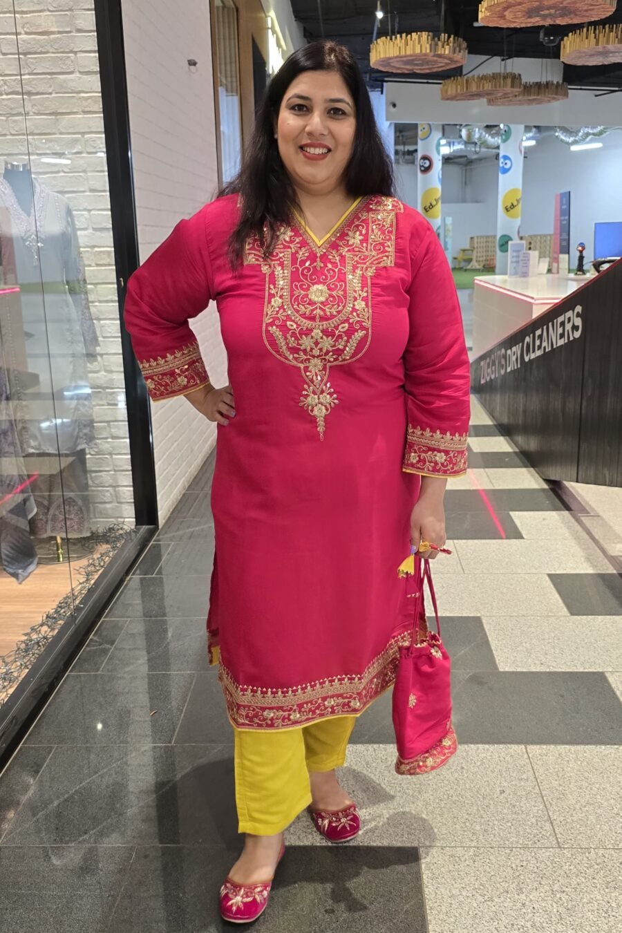 Cotton Silk 2pc Kurta Set