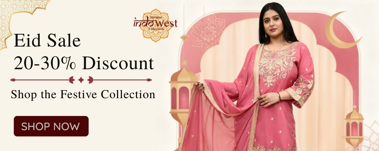 Indowest Hero Banner Eid Sale